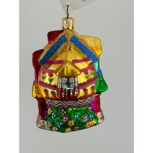 Christopher Radko Easter Inn Ornament Flowers Carrot Decoration